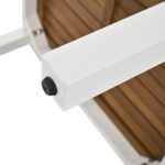 Ensemble fauteuil lounge de jardin avec 2 canapés 2 places, 2 tables d’appoint et 1 table, beige_13
