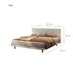 Lit Épure en Cashmere beige_4