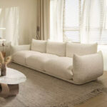 Canapé Cosy Lune en tissu flanelle doux_16