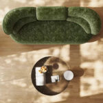 Canapé design Mousse d’Art en velours chenille_19