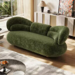 Canapé design Mousse d’Art en velours chenille_29