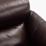 Fauteuil Horizon en cuir huilé vieilli _9