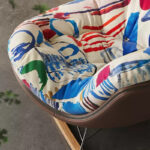 Fauteuil Jazz Chromatique en velours imprimé_13