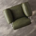 Fauteuil MOCCA en cuir huilé vieilli_9