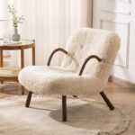 Fauteuil Plume d’Agneau en laine polaire_3