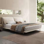 Lit Natura en cuir pleine fleur naturel, beige_9