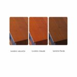 Buffet Palette Bleu Crème avec porte coulissante_11