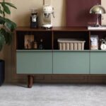 Buffet de salon en bois solide – Terre & Ciel_5